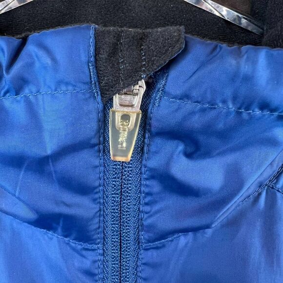 MARMOT Windbreaker Lightweight Fleece Lining in Blue Men's Large - Picture 7 of 11